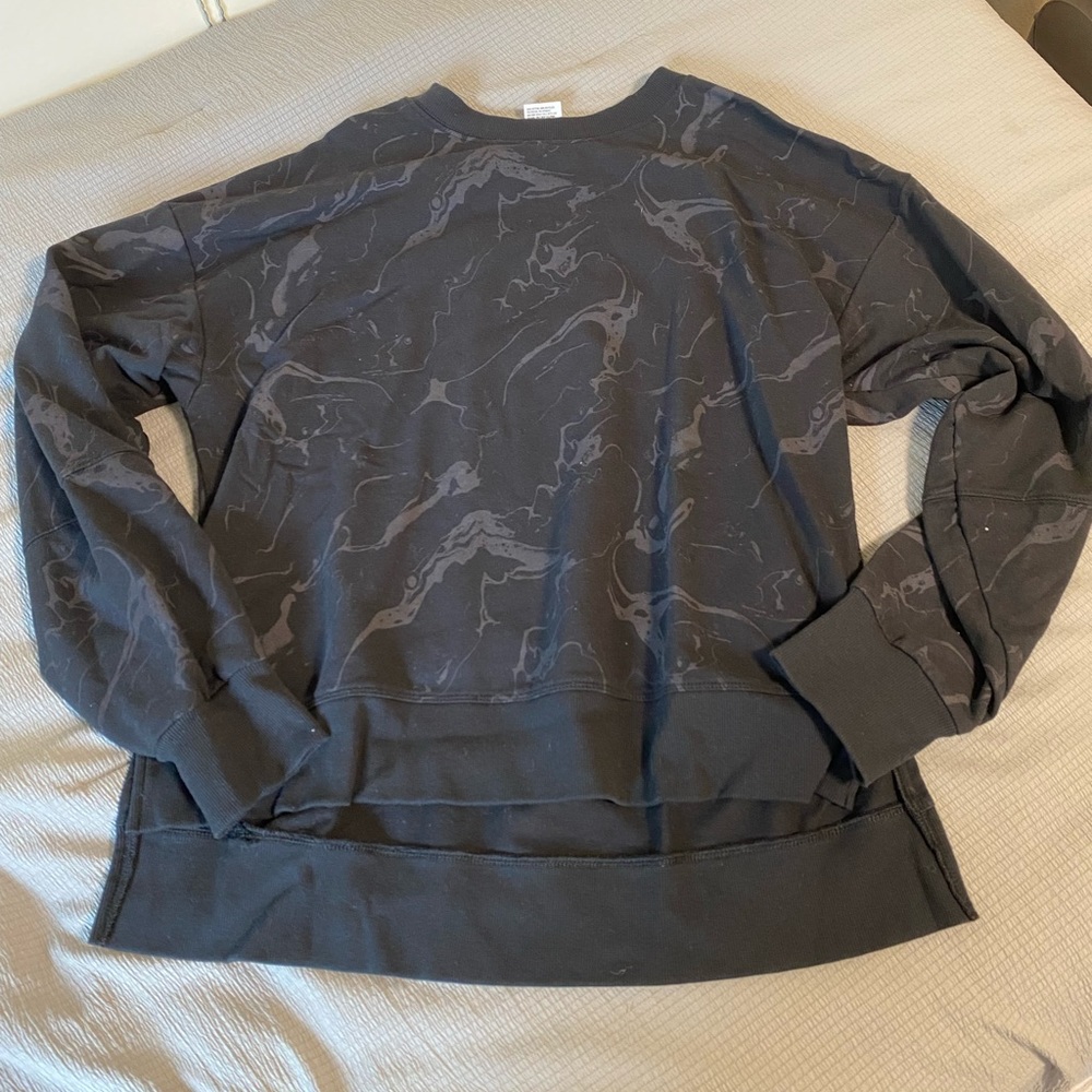 Black Marble Sweatshirt